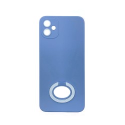 Silicone Case with Support Ring for Samsung Galaxy A04e Sky Blue Silicone Case with Support Ring for Samsung Galaxy A04e Sky Blue
